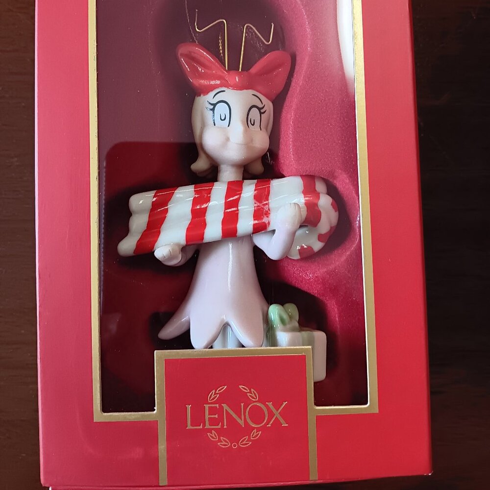 NWT ~Lenox Grinch Cindy Lou Who Christmas Ornament